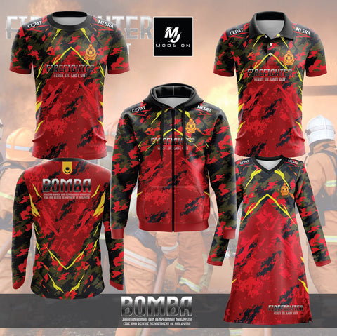 Limited Edition Bomba Malaysia Jersey and Jacket