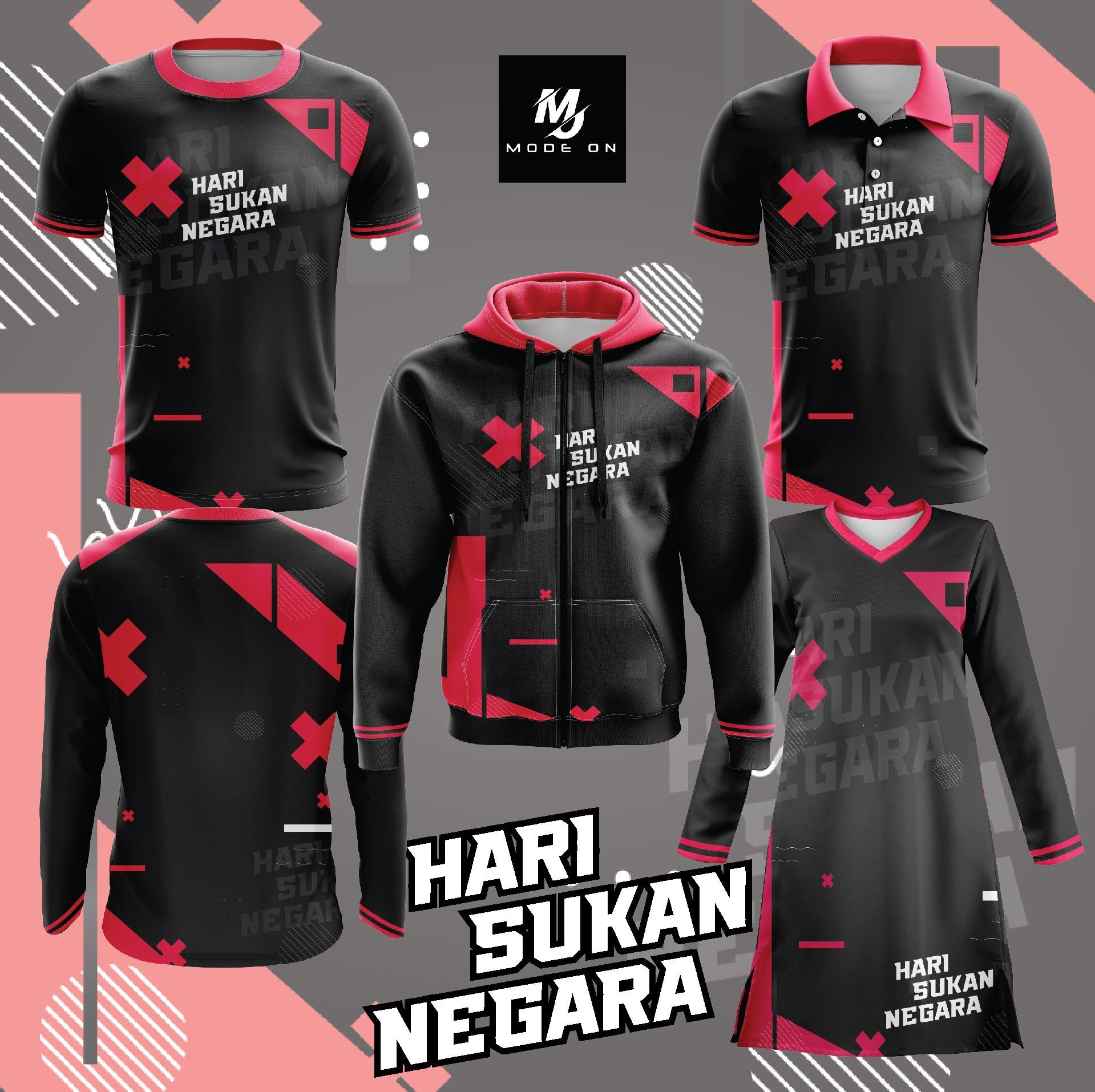 Limited Edition HARI SUKAN NEGARA Jersey and Jacket #17