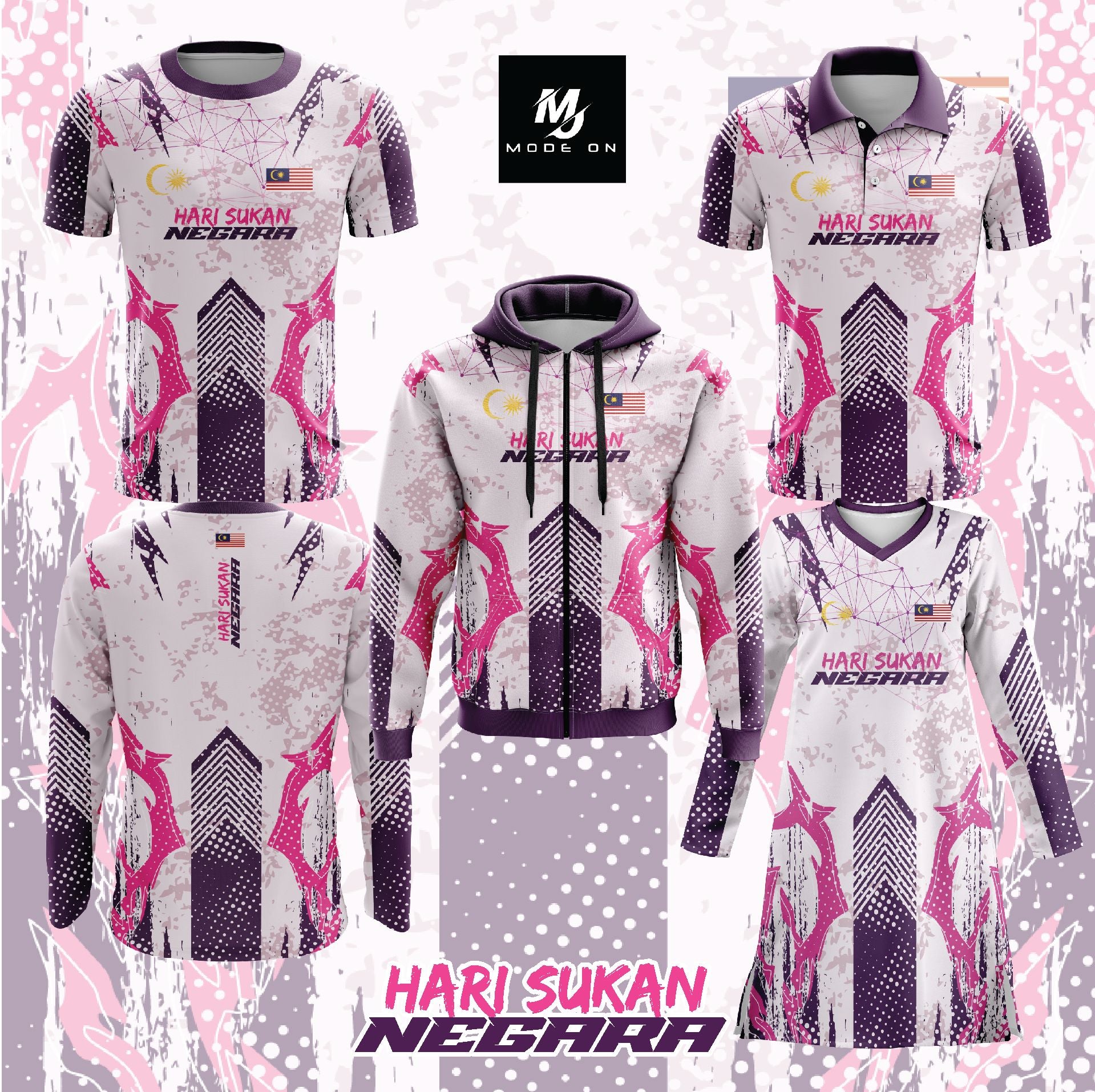 Limited Edition HARI SUKAN NEGARA Jersey and Jacket #19