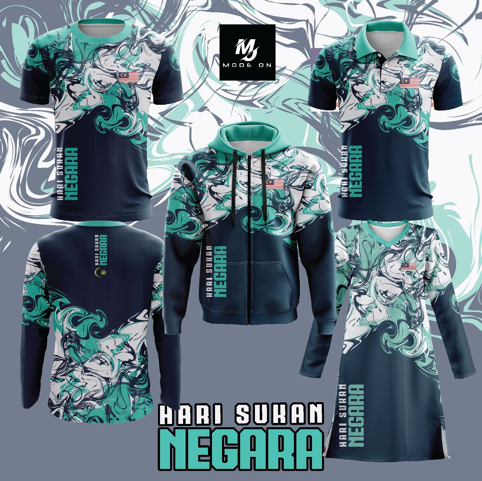 Limited Edition HARI SUKAN NEGARA Jersey and Jacket #21