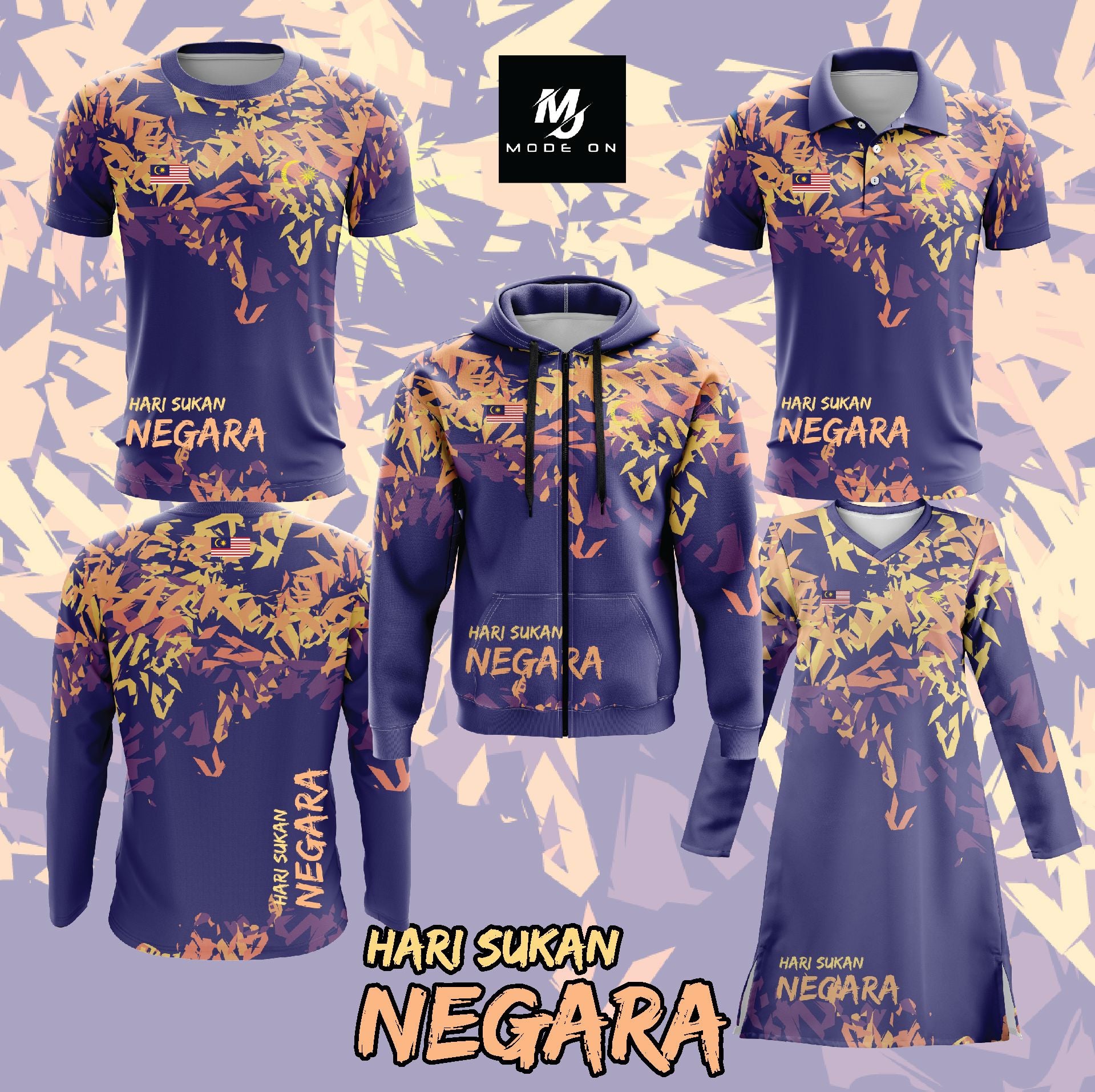 Limited Edition HARI SUKAN NEGARA Jersey and Jacket #22