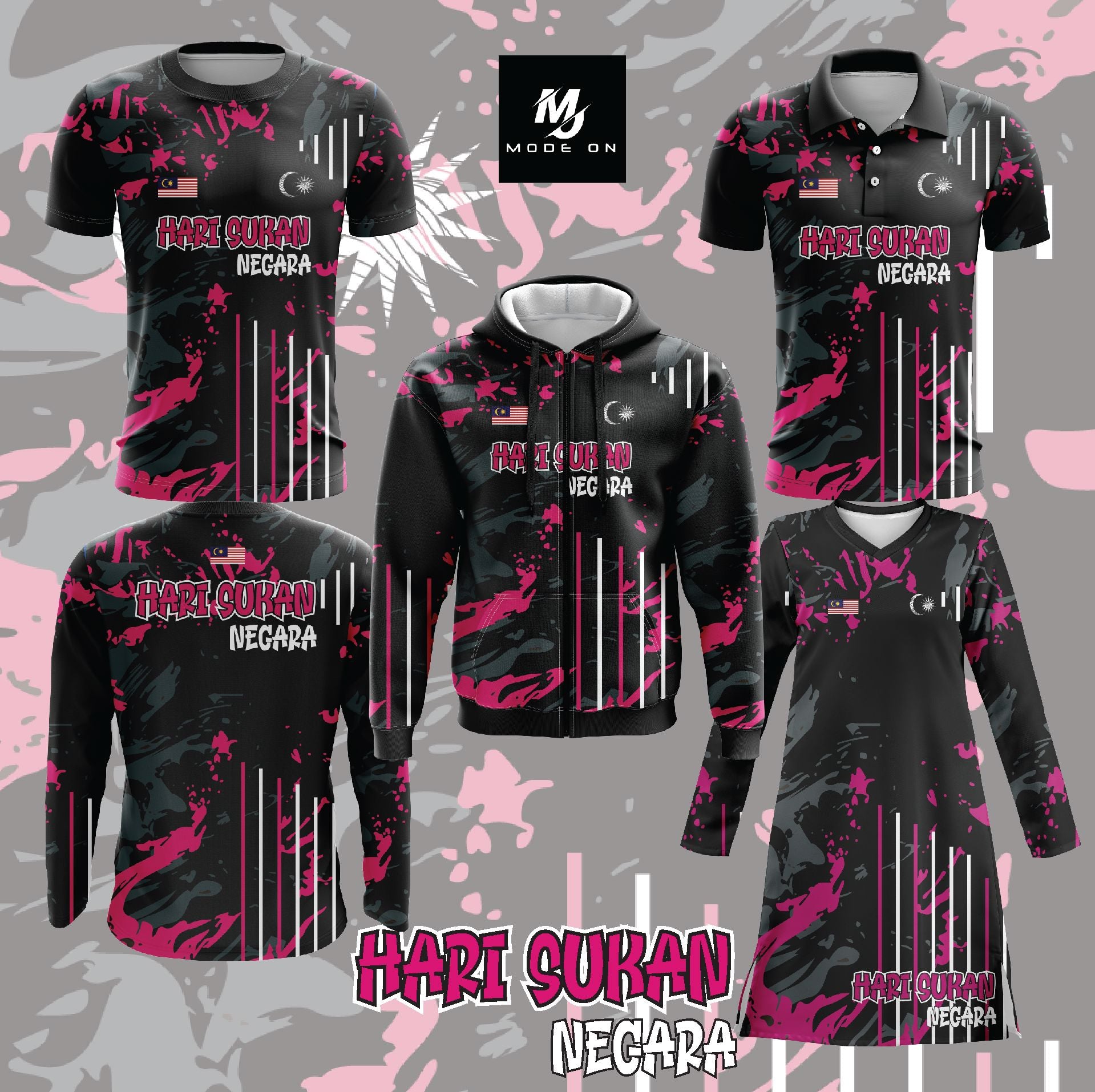 Limited Edition HARI SUKAN NEGARA Jersey and Jacket #23
