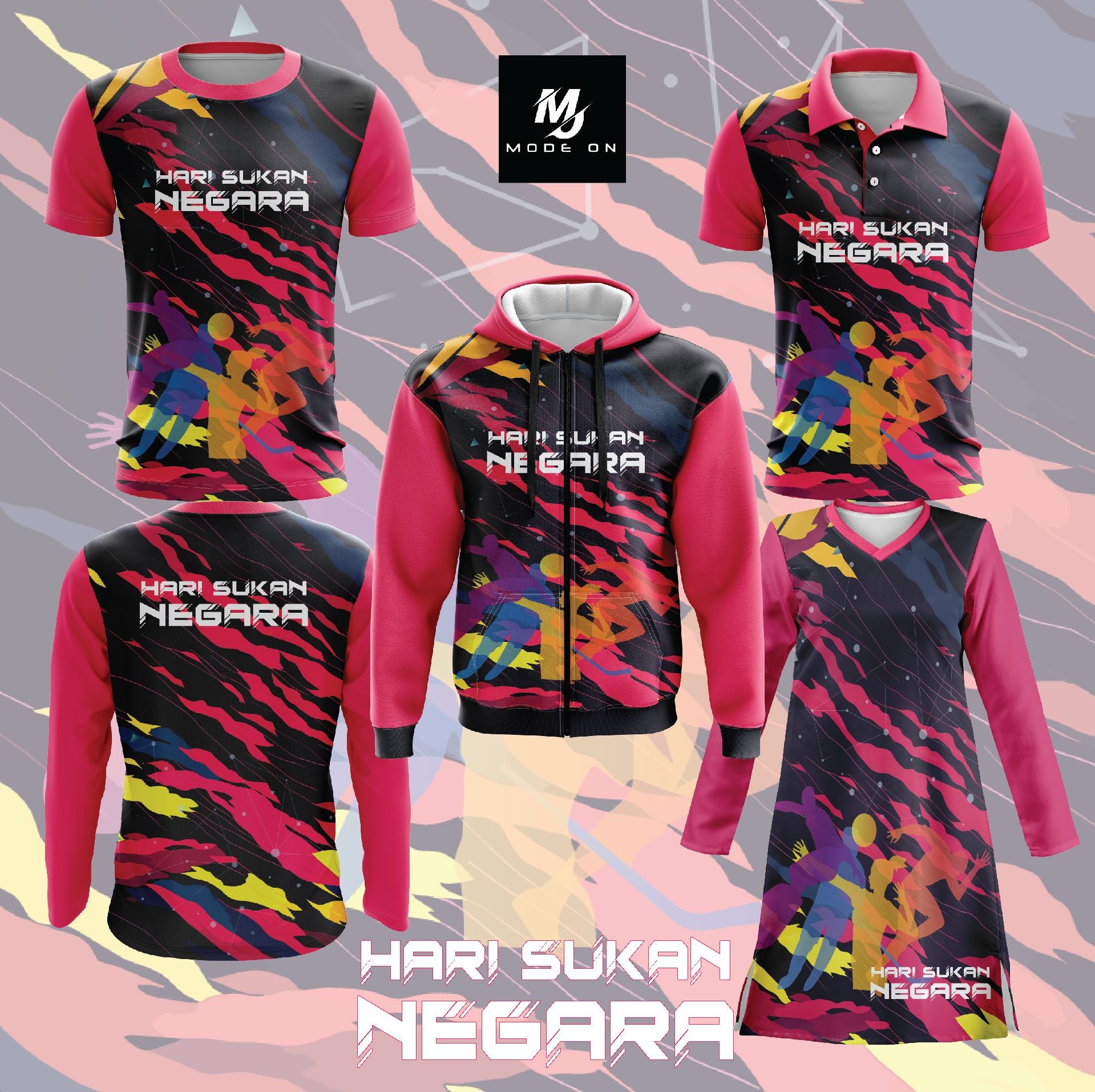 Limited Edition HARI SUKAN NEGARA Jersey and Jacket #24
