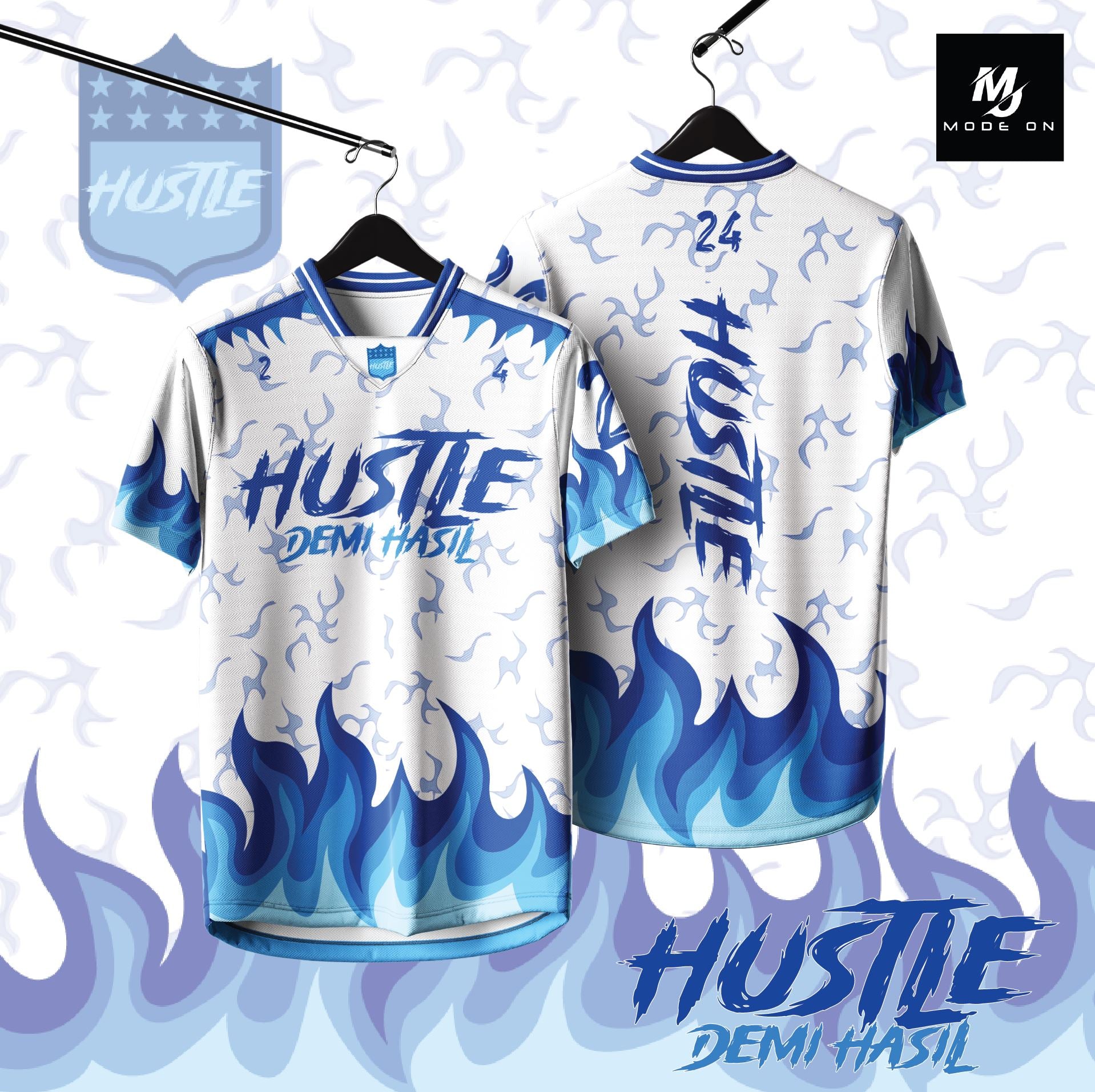 Limited Edition HUSTLE 280GSM Lycra Premium Quality