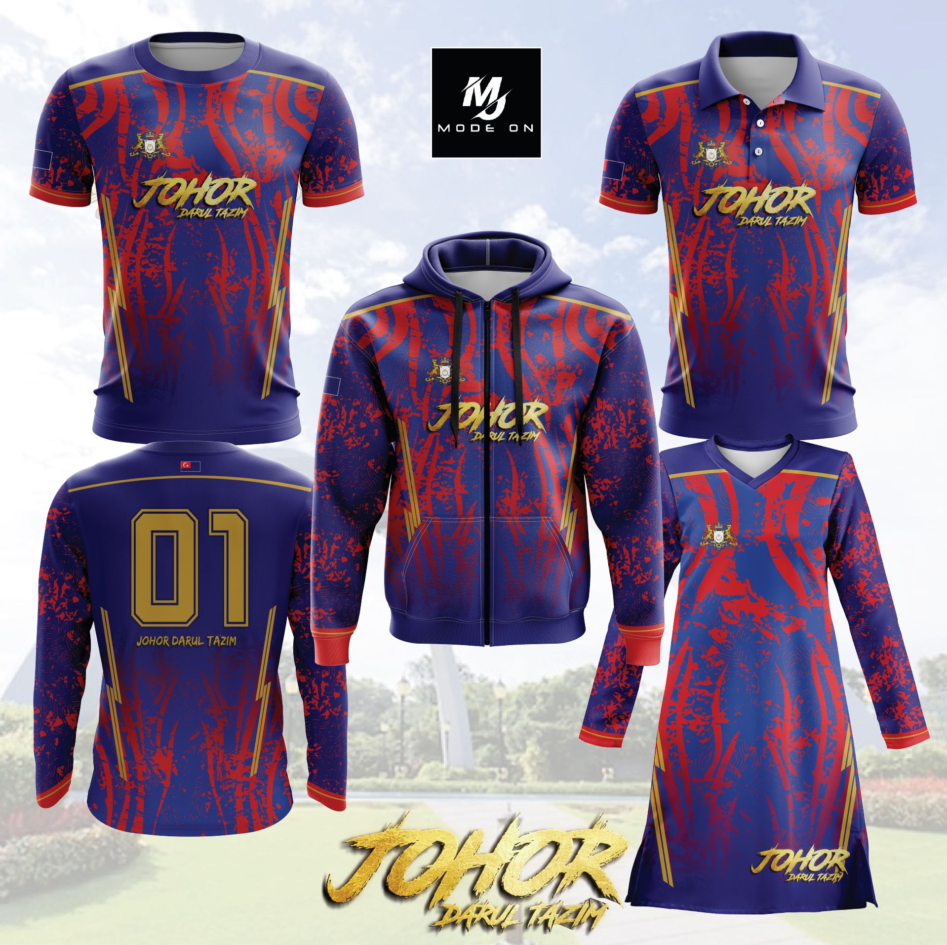 Limited Edition Johor Jersey and Jacket #06