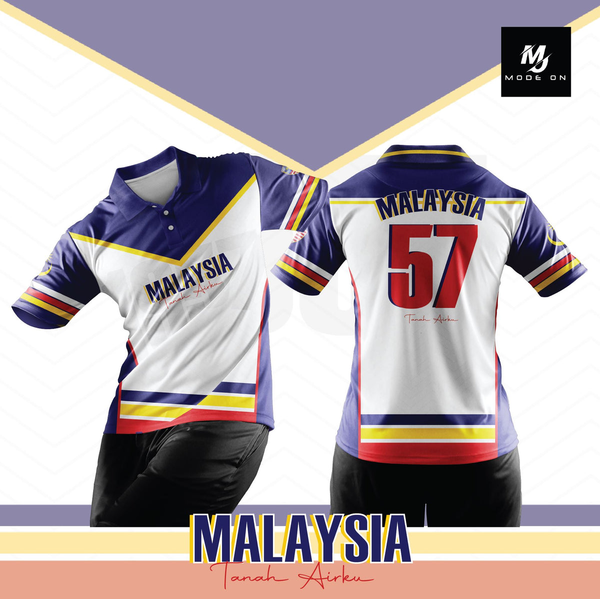 Limited Edition Merdeka Jersey and Jacket #11 โ Mode On Shop