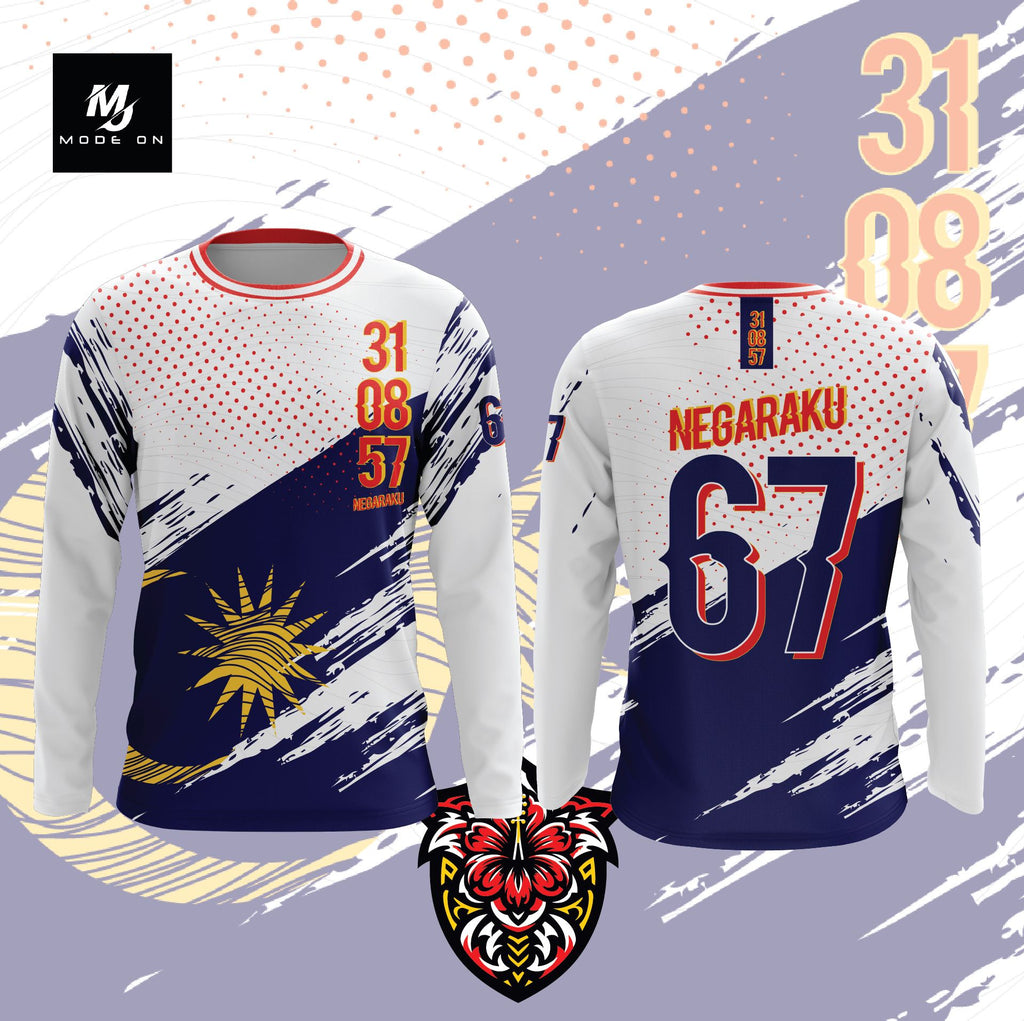 Limited Edition Merdeka Jersey and Jacket #13 โ Mode On Shop
