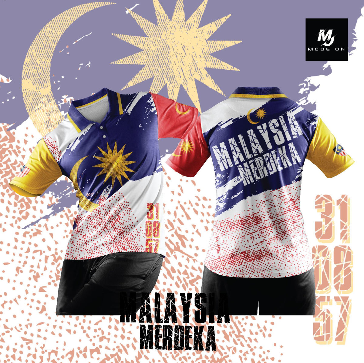 Limited Edition Merdeka Jersey and Jacket #18 – Mode On Shop