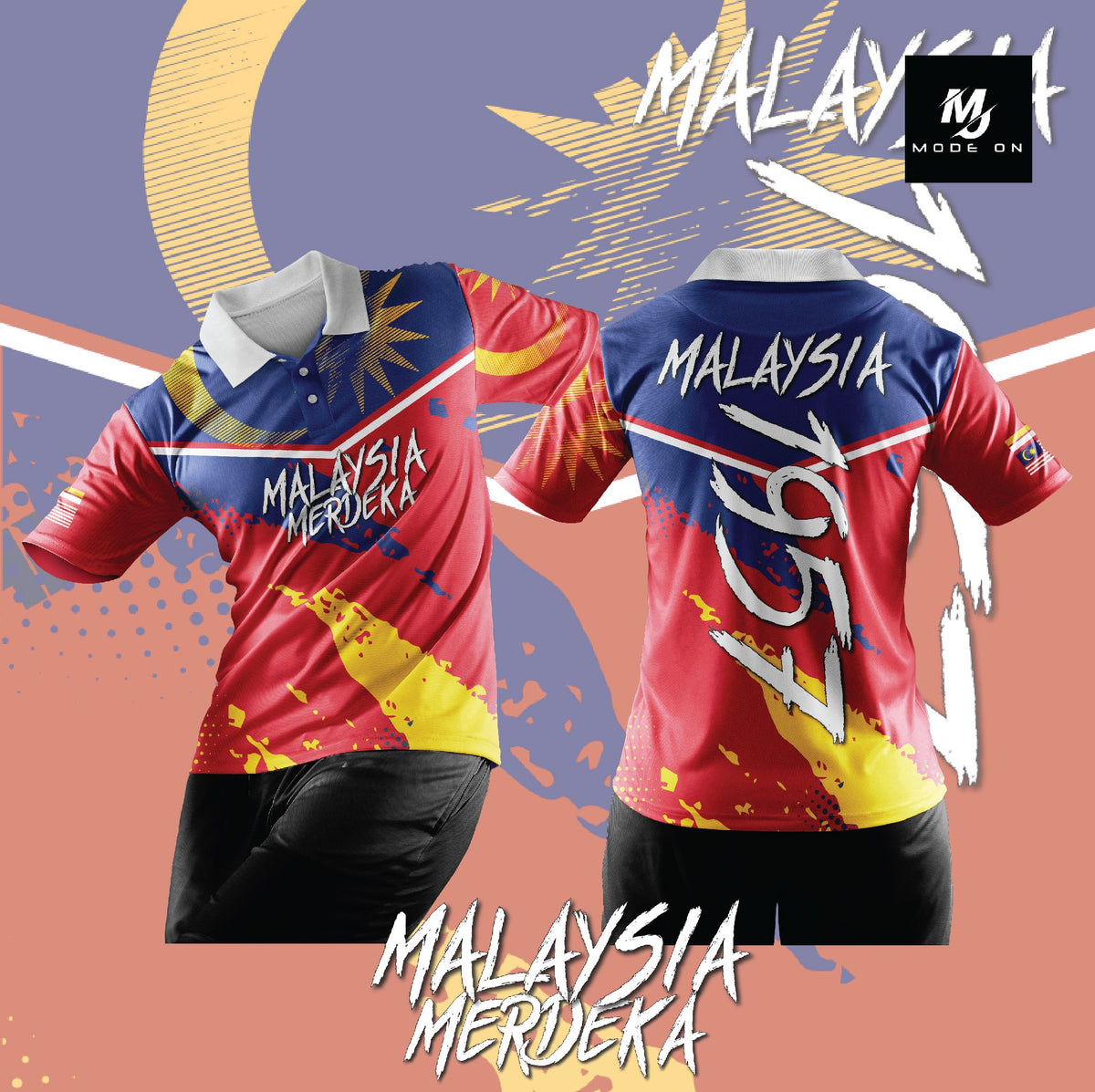 Limited Edition Merdeka Jersey and Jacket #28 – Mode On Shop