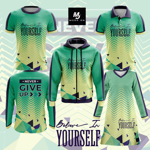 Limited Edition NEVER GIVE UP Jersey and Jacket #02