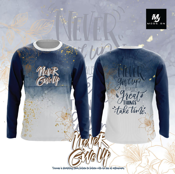 Limited Edition NEVER GIVE UP Jersey and Jacket #06