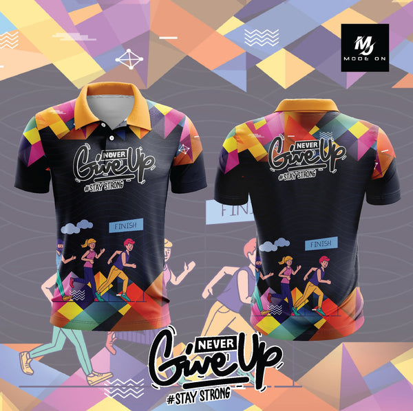 Limited Edition NEVER GIVE UP Jersey and Jacket #10
