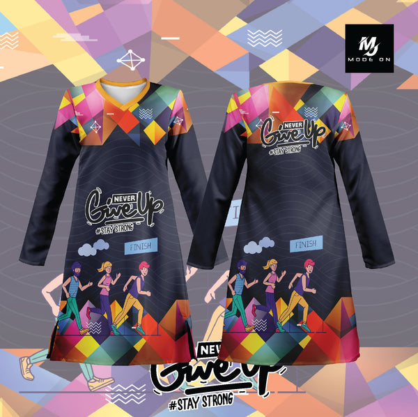 Limited Edition NEVER GIVE UP Jersey and Jacket #10