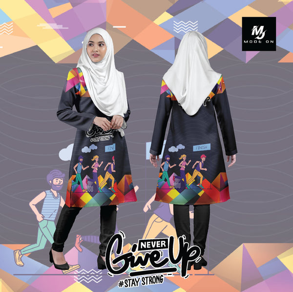 Limited Edition NEVER GIVE UP Jersey and Jacket #10