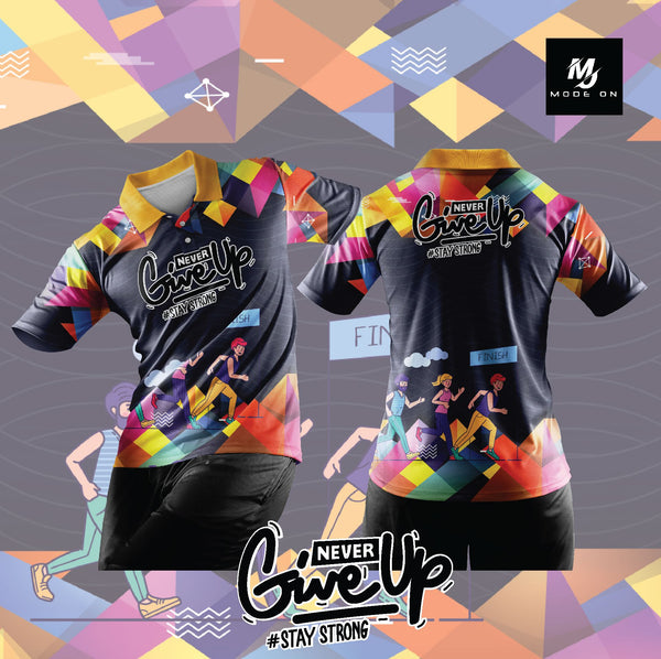 Limited Edition NEVER GIVE UP Jersey and Jacket #10