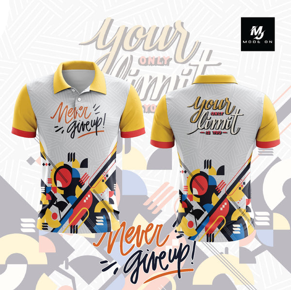 Limited Edition NEVER GIVE UP Jersey and Jacket #11