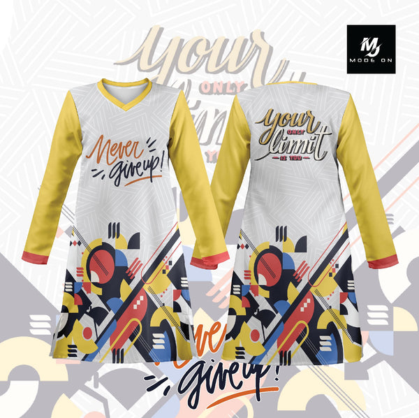 Limited Edition NEVER GIVE UP Jersey and Jacket #11