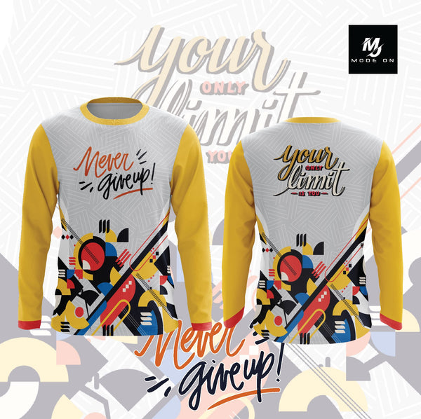 Limited Edition NEVER GIVE UP Jersey and Jacket #11