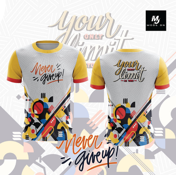 Limited Edition NEVER GIVE UP Jersey and Jacket #11