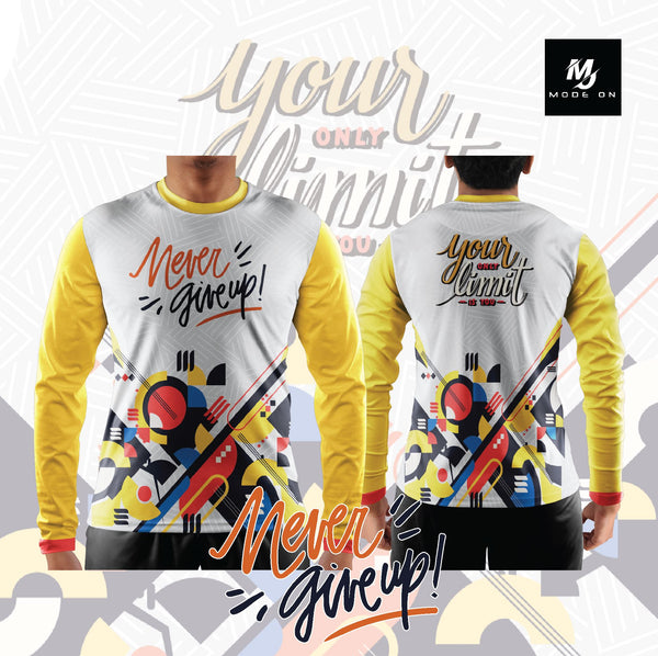 Limited Edition NEVER GIVE UP Jersey and Jacket #11