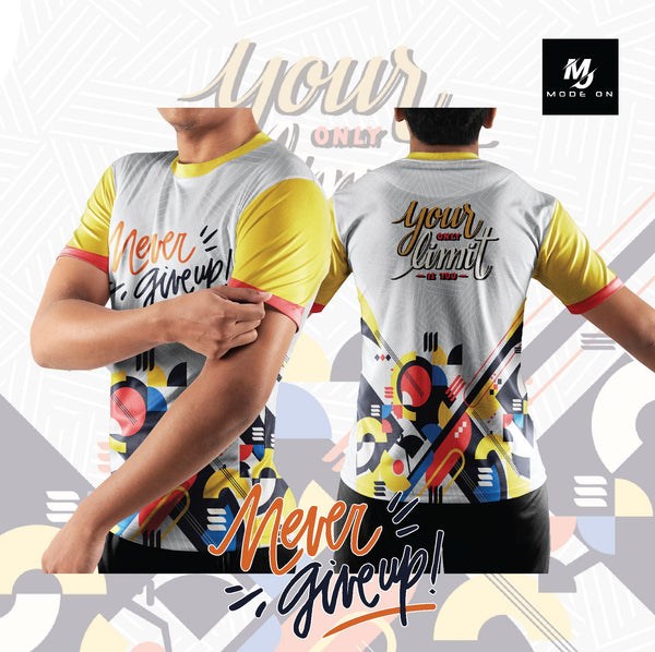 Limited Edition NEVER GIVE UP Jersey and Jacket #11
