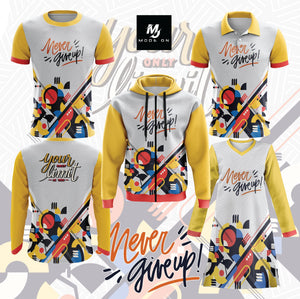 Limited Edition NEVER GIVE UP Jersey and Jacket #11