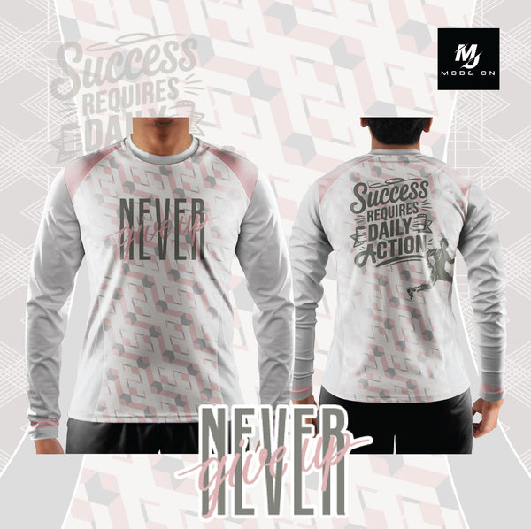Limited Edition NEVER GIVE UP Jersey and Jacket #12