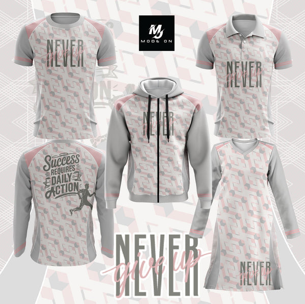 Limited Edition NEVER GIVE UP Jersey and Jacket #12