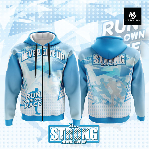 Limited Edition NEVER GIVE UP Jersey and Jacket #13