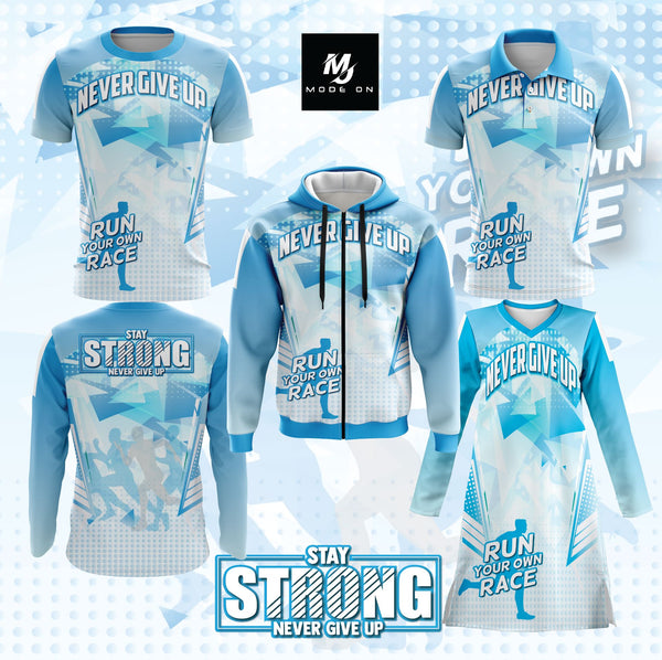 Limited Edition NEVER GIVE UP Jersey and Jacket #13