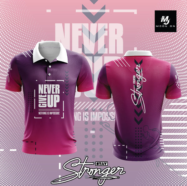 Limited Edition NEVER GIVE UP Jersey and Jacket