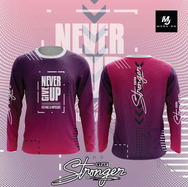 Limited Edition NEVER GIVE UP Jersey and Jacket