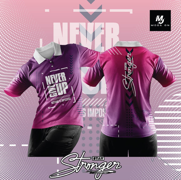 Limited Edition NEVER GIVE UP Jersey and Jacket