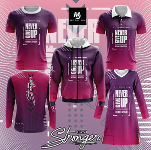 Limited Edition NEVER GIVE UP Jersey and Jacket