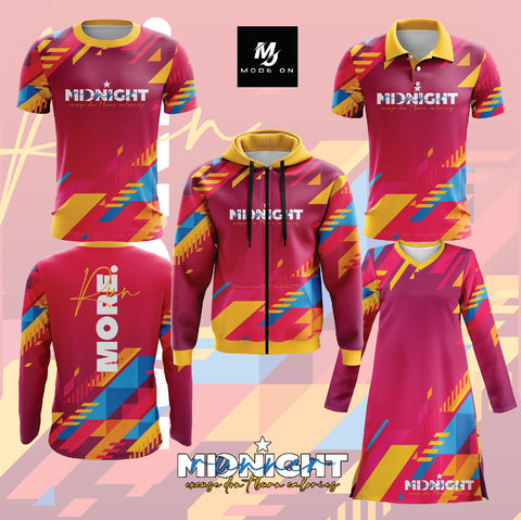 Limited Edition MIDNIGHT RUNNER Jersey and Jacket #03