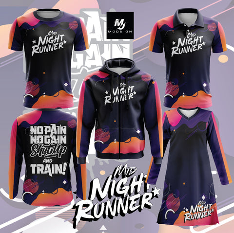 Limited Edition MIDNIGHT RUNNER Jersey and Jacket