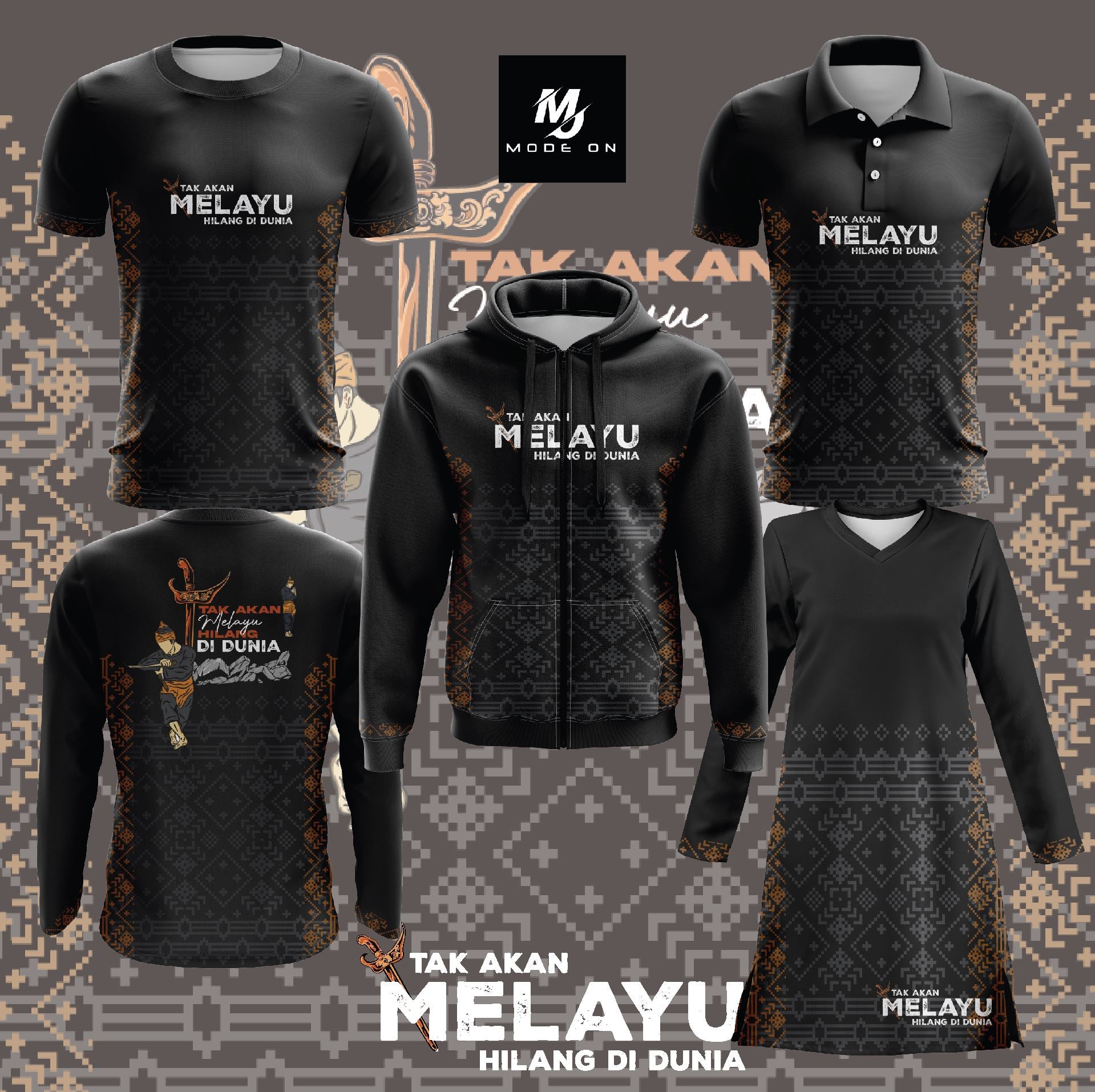 Limited Edition TAKKAN MELAYU Jersey and Jacket #02