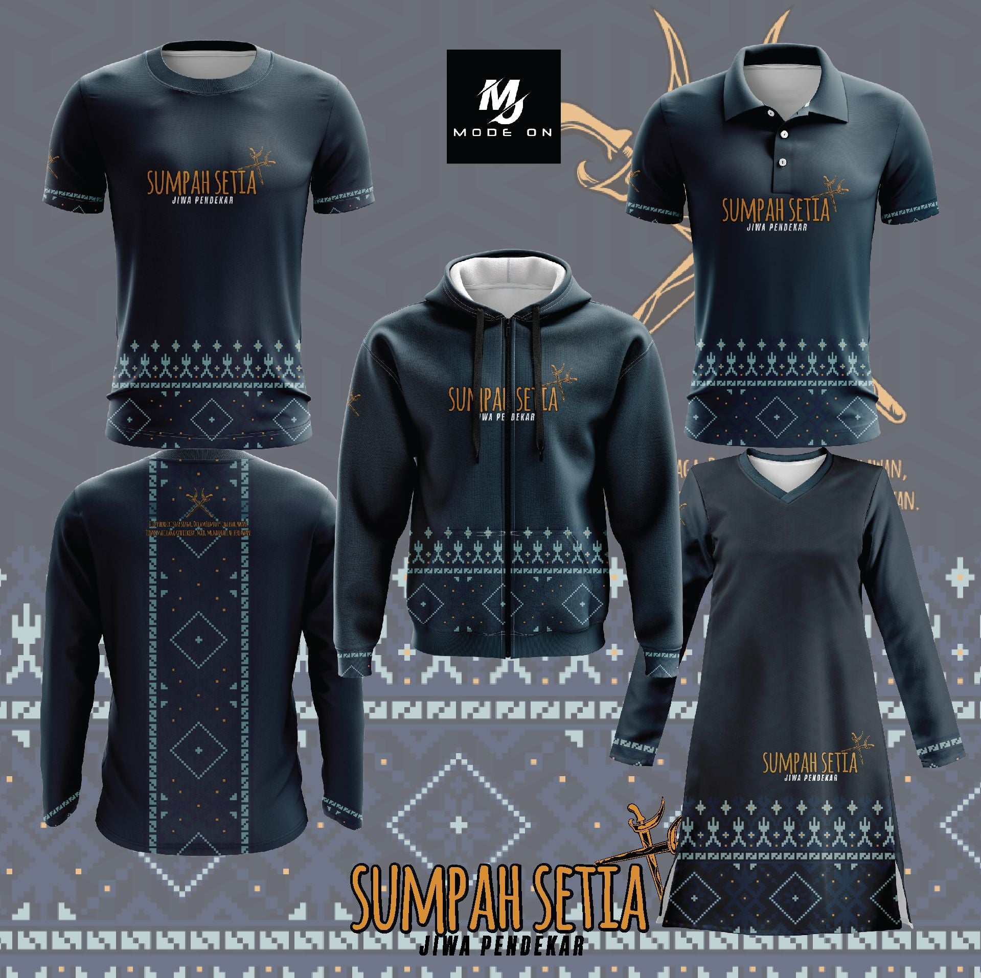 Limited Edition TAKKAN MELAYU Jersey and Jacket #06