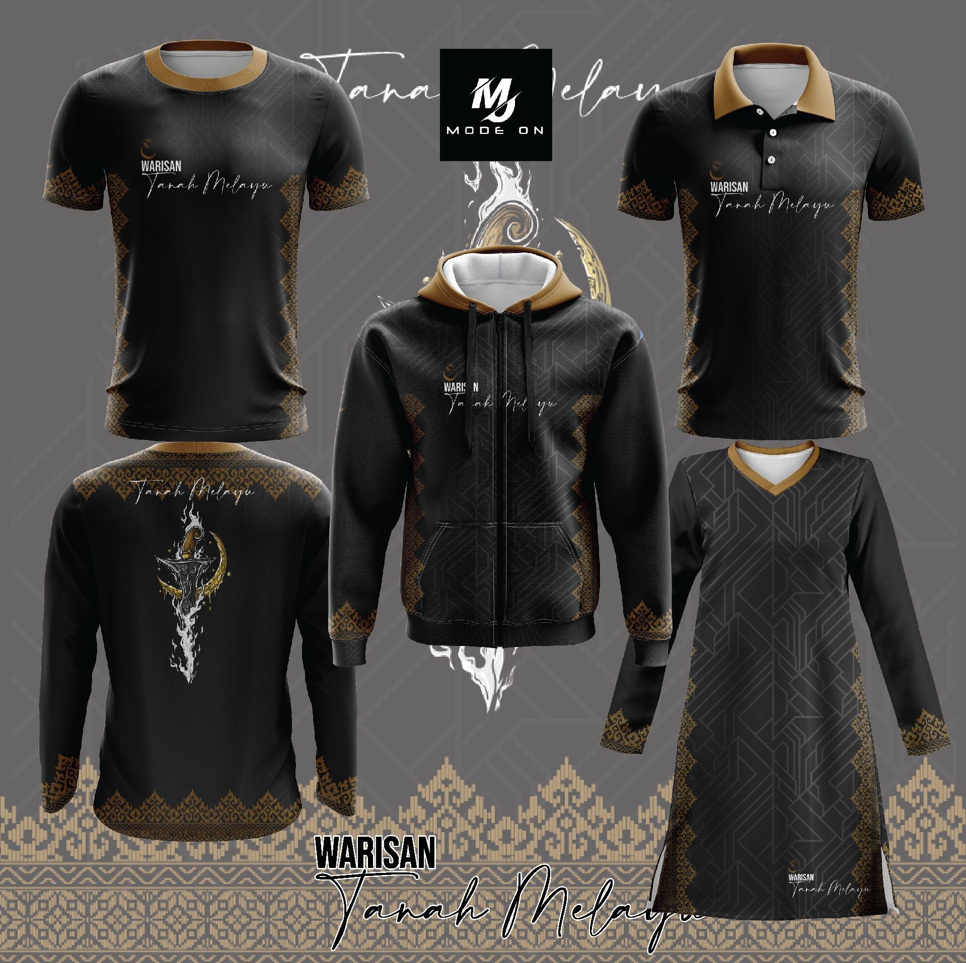 Limited Edition TAKKAN MELAYU Jersey and Jacket #07
