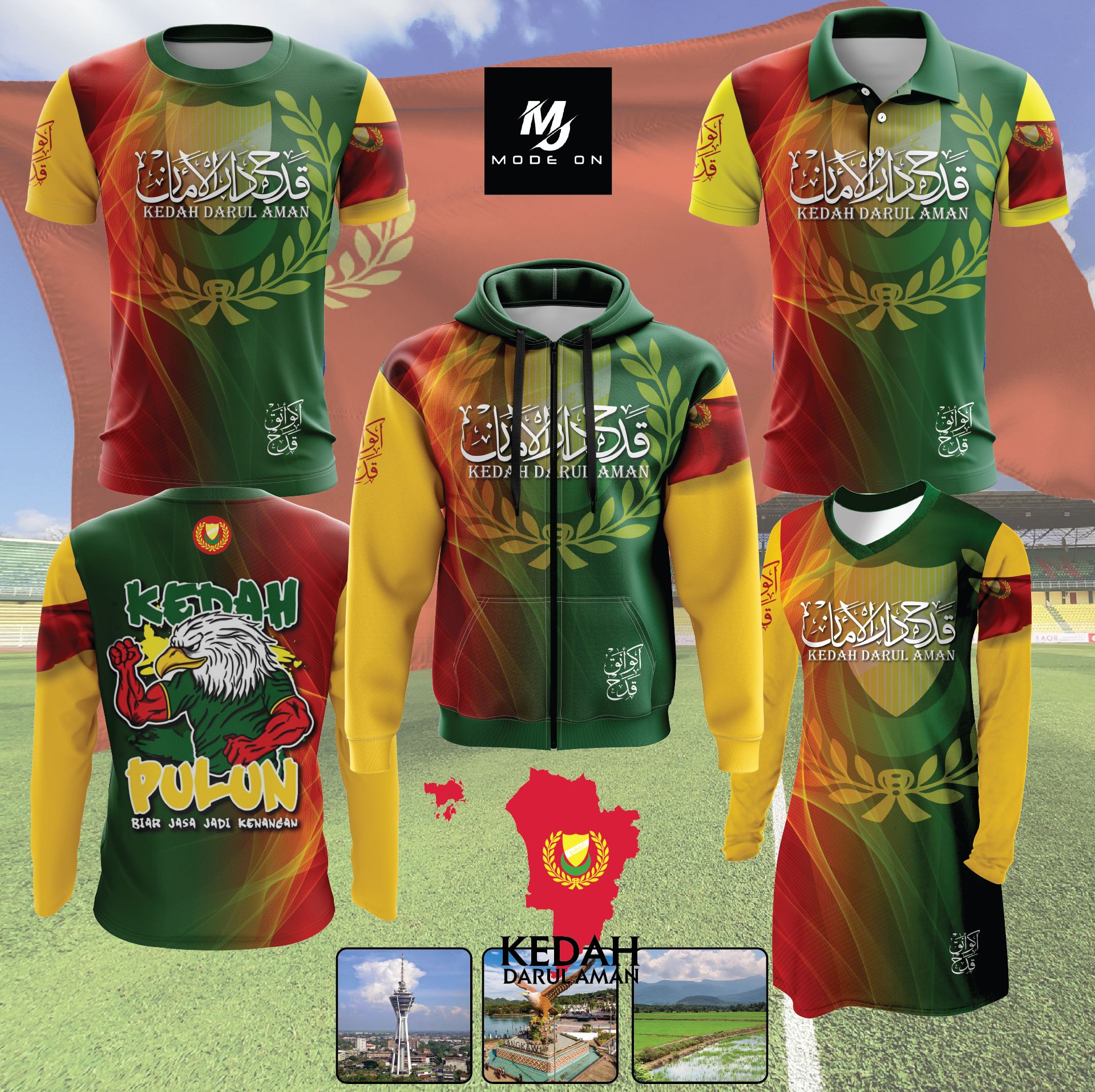 Limited Edition KedahJersey and Jacket #01
