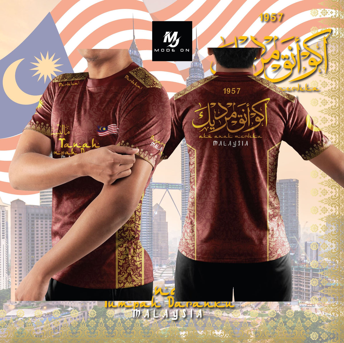Limited Edition Merdeka Jersey and Jacket #09 – Mode On Shop