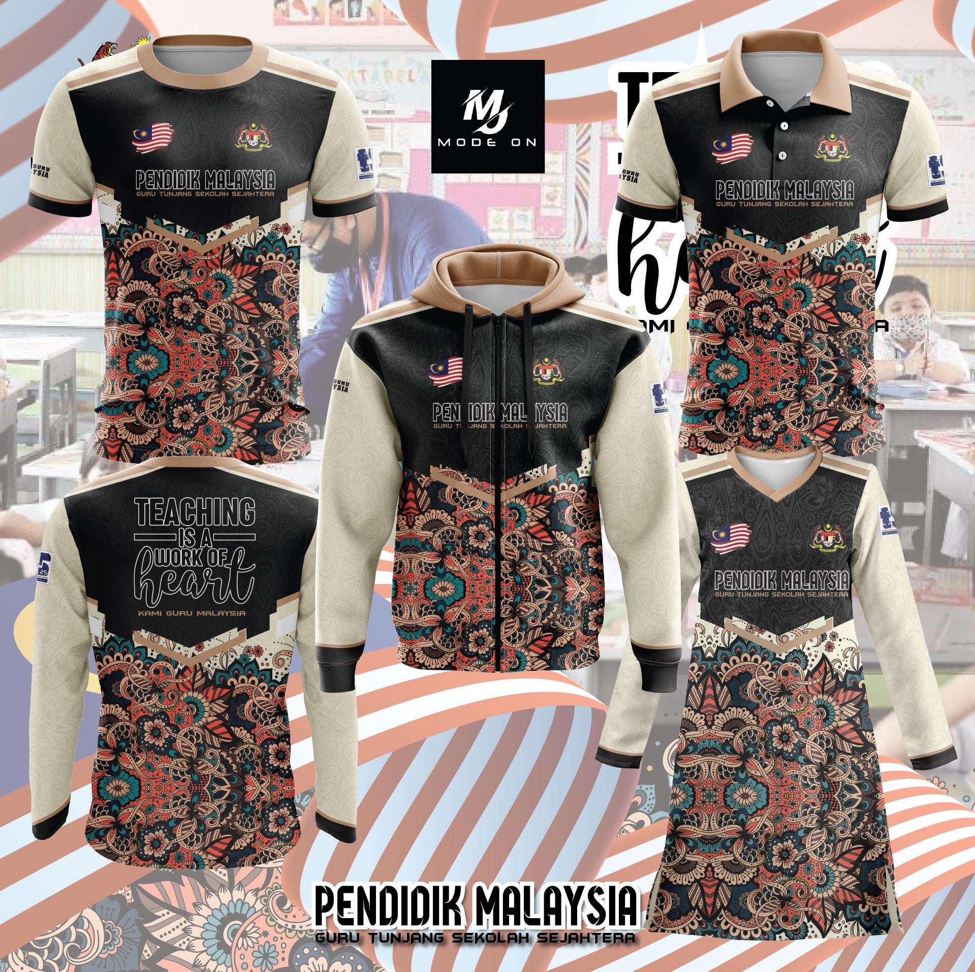 Limited Edition Pendidikan Malaysia Jersey and Jacket #02