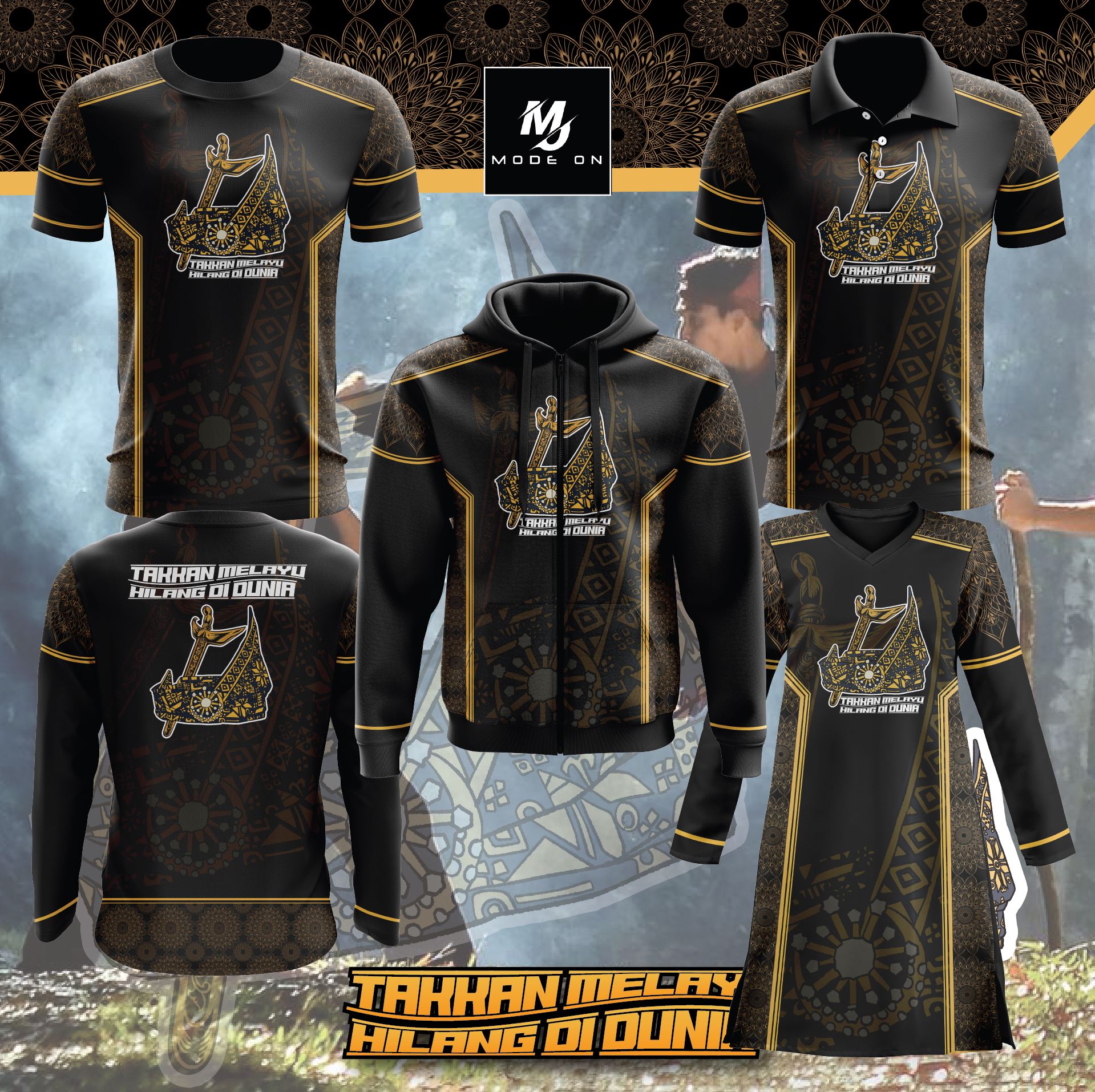 Limited Edition Tanjak Melayu Jersey and Jacket