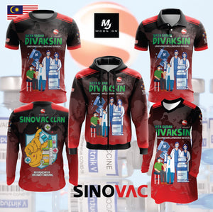 Limited Edition Vaksin Sinovac Jersey and Jacket #04