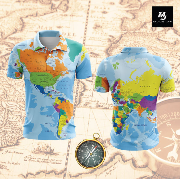 Limited Edition World MAP Jersey and Jacket #01